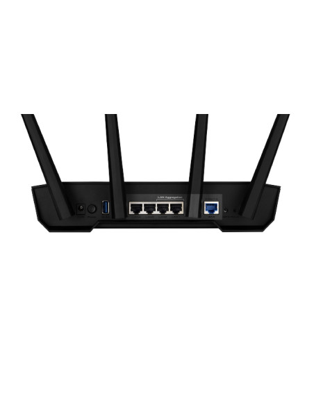 ASUS TUF Gaming AX3000 V2 router wireless Gigabit Ethernet Dual-band (2.4 GHz/5 GHz) Nero, Arancione