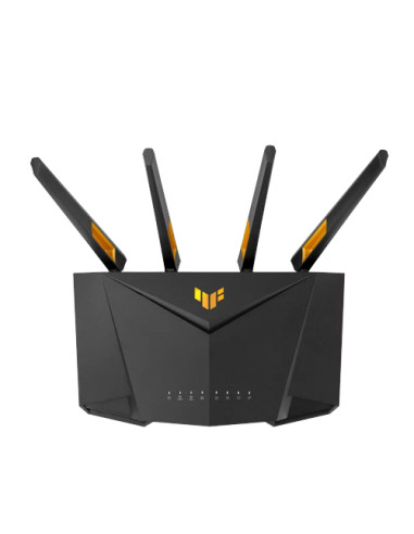 ASUS TUF Gaming AX3000 V2 router wireless Gigabit Ethernet Dual-band (2.4 GHz/5 GHz) Nero, Arancione