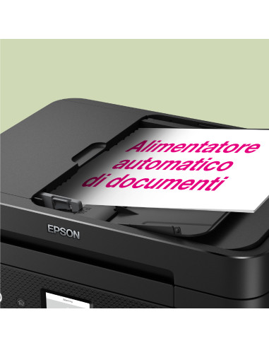 Epson WorkForce WF-2960DWF stampante multifunzione A4 getto d'inchiostro (stampa, scansione, copia), Display LCD 6.1 cm, ADF, Wi