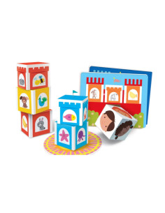 Clementoni Sapientino Montessori La Torre dei Cubi 2