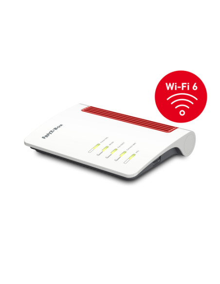 FRITZ!Box 7530 AX router wireless Gigabit Ethernet Dual-band (2.4 GHz/5 GHz) Bianco