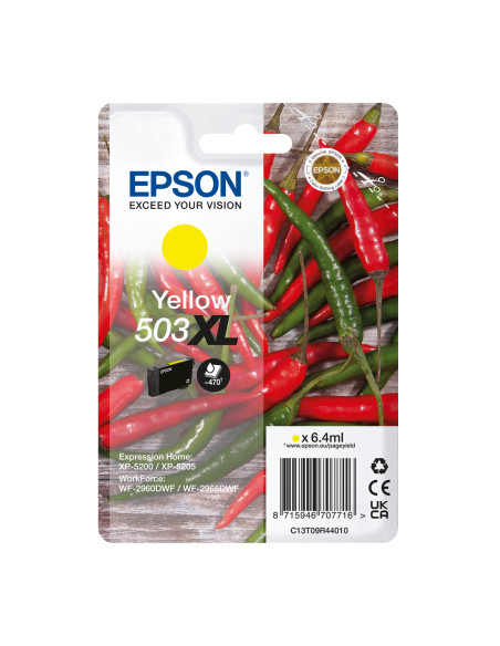 Epson 503XL cartuccia d'inchiostro 1 pz Originale Resa elevata (XL) Giallo