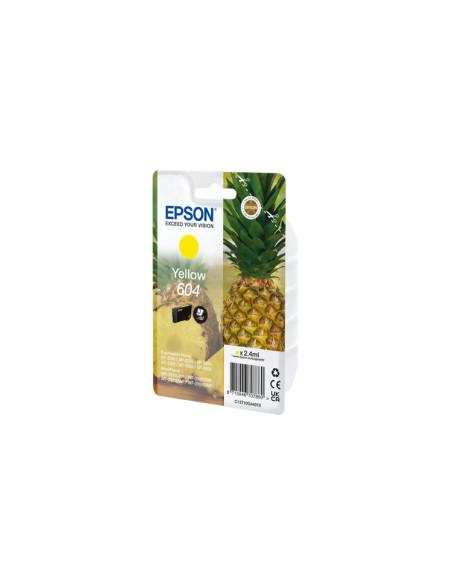 Epson 604 cartuccia d'inchiostro 1 pz Originale Resa standard Giallo