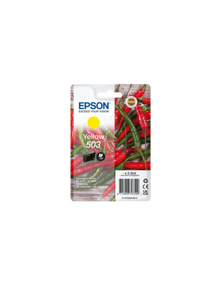 Epson 503 cartuccia d'inchiostro 1 pz Originale Resa standard Giallo