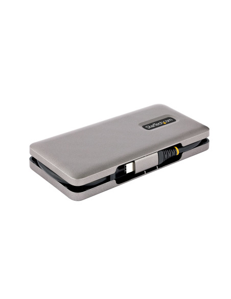 StarTech.com Hub USB-C a 4 porte - Multipresa USB Type-C Portatile con Power Delivery 100W Pass-Through - Ciabatta USB 3.1 10Gbp