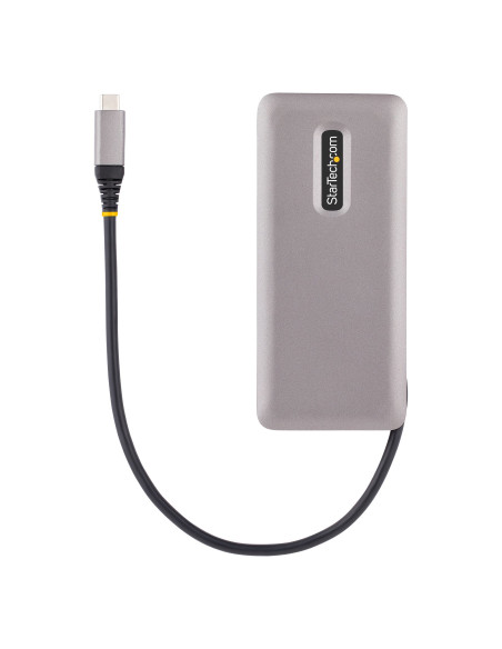 StarTech.com Hub USB-C a 4 porte - Multipresa USB Type-C Portatile con Power Delivery 100W Pass-Through - Ciabatta USB 3.1 10Gbp