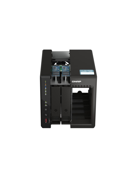 QNAP TS-253E NAS Tower Intel® Celeron® J6412 8 GB 0 TB QNAP QTS Nero