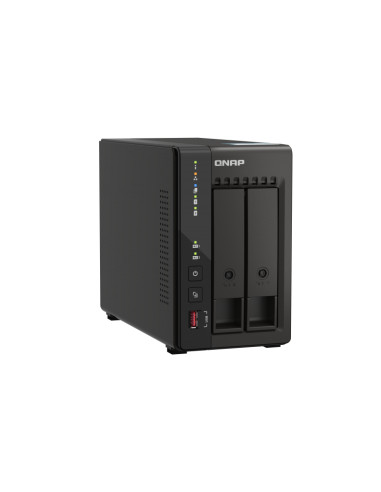 QNAP TS-253E NAS Tower Intel® Celeron® J6412 8 GB 0 TB QNAP QTS Nero