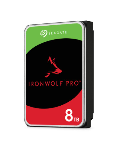 Seagate IronWolf Pro ST8000NT001 disco rigido interno 8 TB 7200 Giri/min 256 MB 3.5" Serial ATA III