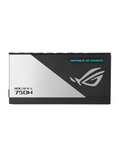 ASUS ROG Loki SFX-L 750W Platinum alimentatore per computer 20+4 pin ATX Nero, Argento