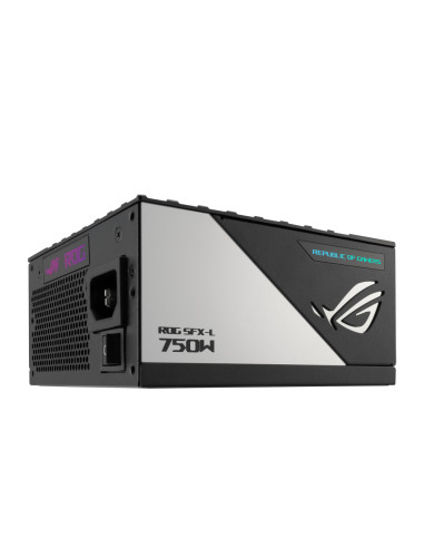 ASUS ROG Loki SFX-L 750W Platinum alimentatore per computer 20+4 pin ATX Nero, Argento