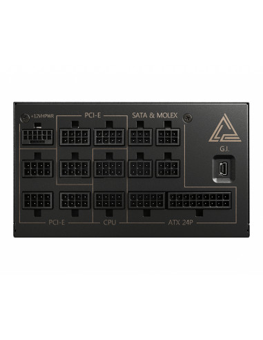 MSI MEG AI1300P PCIE5 alimentatore per computer 1300 W 24-pin ATX ATX Nero