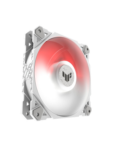 ASUS TUF GAMING TF120 ARGB WHITE EDITION Case per computer Raffreddatore d'aria 12 cm Bianco 1 pz