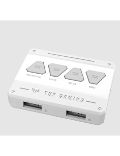 ASUS TUF GAMING TF120 ARGB WHITE EDITION 3IN1 Case per computer Raffreddatore d'aria 12 cm Bianco 3 pz 2