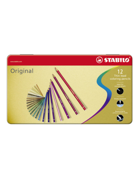 STABILO Original Multicolore 12 pz
