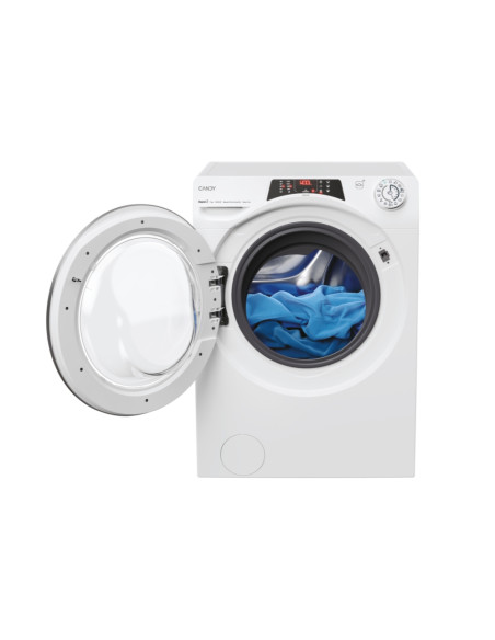 Candy RapidÓ , Lavatrice Slim 7 KG, Classe A, 1200 giri, Bianco, Inverter, Vapore, Wi-Fi, 9 Cicli Rapidi, RO41274DWMST/1-S