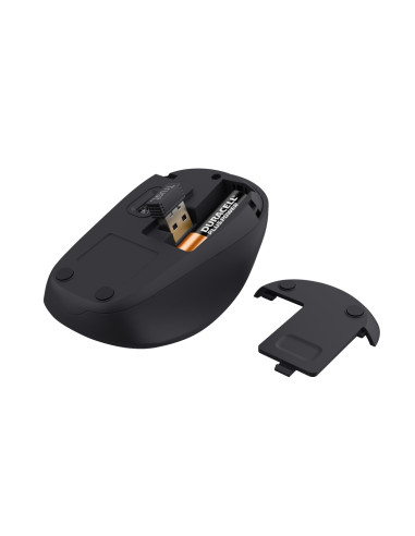 Trust Yvi+ mouse Ufficio Mano destra RF Wireless Ottico 1600 DPI