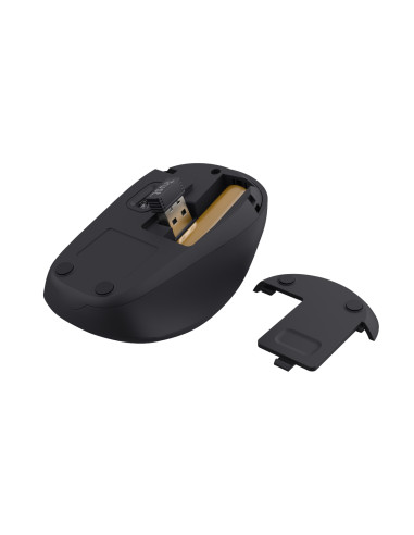 Trust Yvi+ mouse Ufficio Mano destra RF Wireless Ottico 1600 DPI