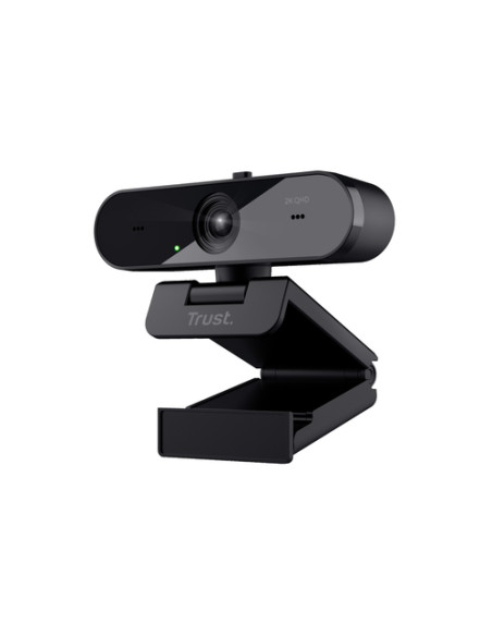 Trust Taxon webcam 2560 x 1440 Pixel USB 2.0 Nero