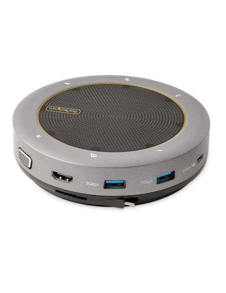 StarTech.com DKTBRSPMPD vivavoce Grigio