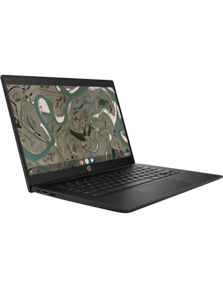 HP Chromebook 14 G7 Intel® Celeron® N4500 35,6 cm (14") HD 4 GB LPDDR4x-SDRAM 64 GB eMMC Wi-Fi 6 (802.11ax) ChromeOS Nero