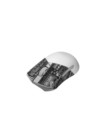 ASUS ROG Gladius III Wireless Aimpoint White mouse Gaming Mano destra RF Wireless + Bluetooth + USB Type-A Ottico 36000 DPI