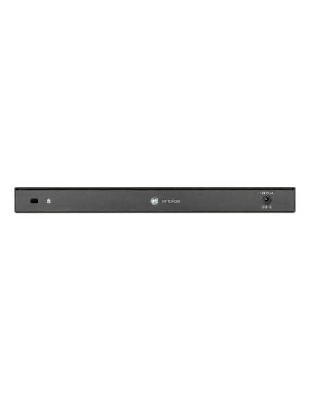 D-Link DGS-1016S Non gestito Gigabit Ethernet (10/100/1000) Nero
