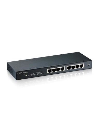 Zyxel GS1900-8 Gestito L2 Gigabit Ethernet (10/100/1000) Nero