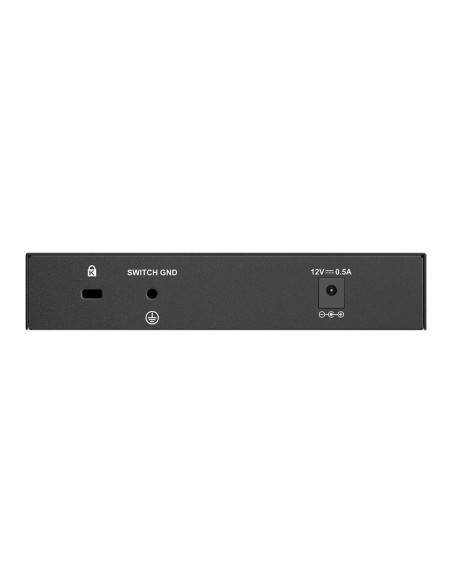 D-Link DMS-107/E switch di rete Non gestito Gigabit Ethernet (10/100/1000) Nero