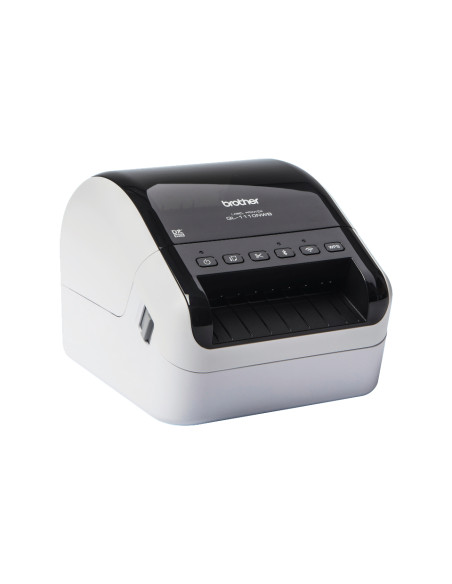 Brother QL-1110NWBC stampante per etichette (CD) Termica diretta 300 x 300 DPI 110 mm/s Con cavo e senza cavo Collegamento ether