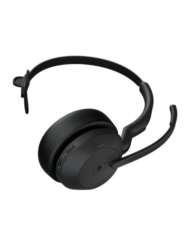 Jabra Evolve2 55 Auricolare Con cavo e senza cavo A Padiglione Ufficio Bluetooth Base di ricarica Nero