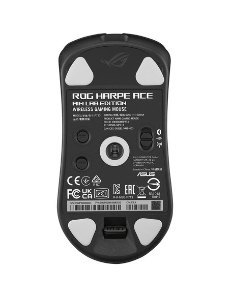 ASUS ROG Harpe Ace Aim Lab Edition mouse Gaming Ambidestro RF Wireless + Bluetooth + USB Type-A Ottico 36000 DPI