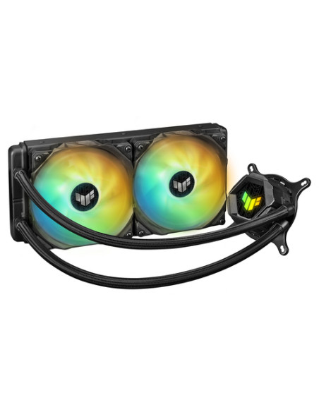 ASUS TUF-GAMING-LC-240-ARGB Processore Raffreddatore di liquidi tutto in uno 12 cm Nero 1 pz