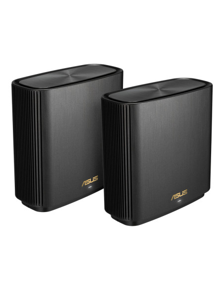 ASUS ZenWiFi AX XT8 (B-1-PK) router wireless Gigabit Ethernet Banda tripla (2.4 GHz/5 GHz/5 GHz) Nero