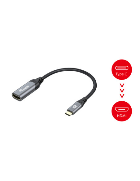 Equip Adattatore da USB-C a HDMI 2.1, 8K/30Hz