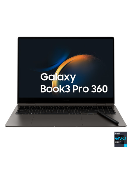 Samsung Galaxy Book3 Pro 360 16" Laptop i7 16GB 512GB Windows 11 Pro Graphite