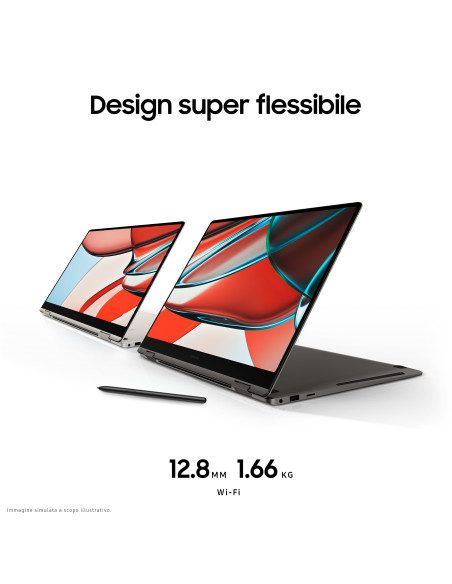 Samsung Galaxy Book3 Pro 360 16" Laptop i7 16GB 512GB Windows 11 Pro Graphite
