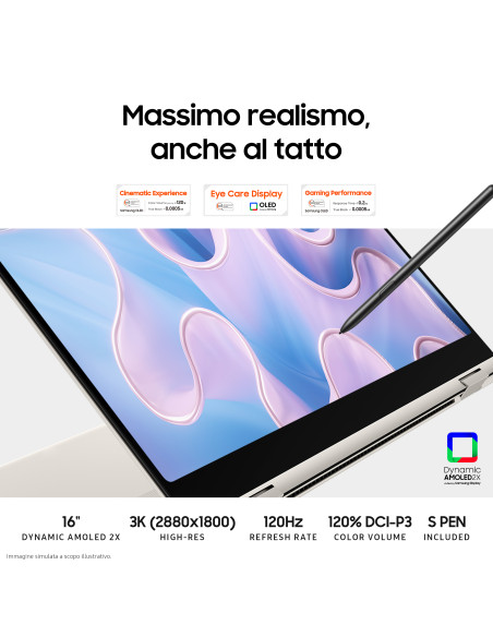 Samsung Galaxy Book3 Pro 360 16" Laptop i7 16GB 512GB Windows 11 Pro Graphite