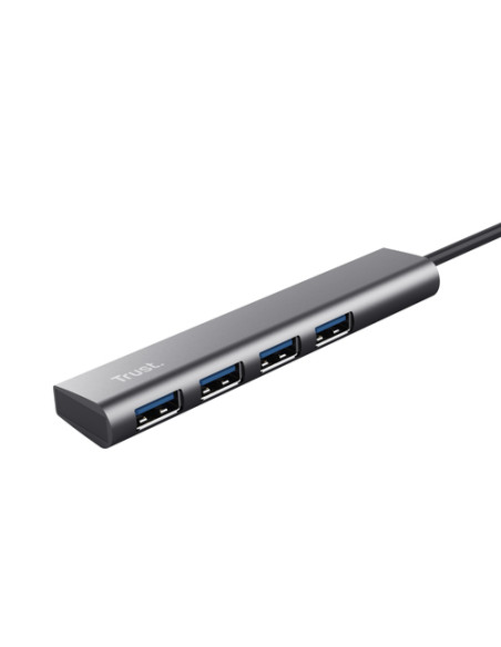 Trust Halyx USB 3.2 Gen 1 (3.1 Gen 1) Type-A 5 Mbit/s Nero, Grigio