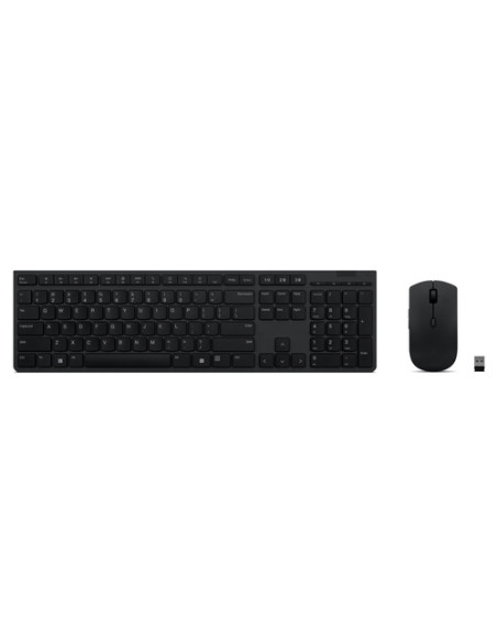 Lenovo 4X31K03951 tastiera Mouse incluso RF senza fili + Bluetooth Italiano Nero