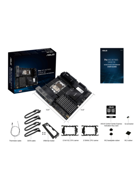 ASUS PRO WS W790E-SAGE SE Intel W790 LGA 4677 (Socket E) EEB