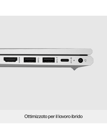 HP ProBook 455 G10 AMD Ryzen™ 5 7530U Computer portatile 39,6 cm (15.6") Full HD 8 GB DDR4-SDRAM 256 GB SSD Wi-Fi 6E (802.11ax