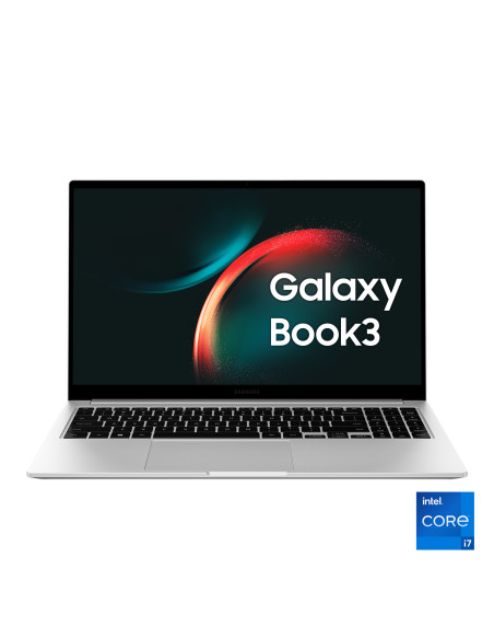 Samsung Galaxy Book3 15.6" Laptop i7 16GB 512GB Windows 11 Pro Silver