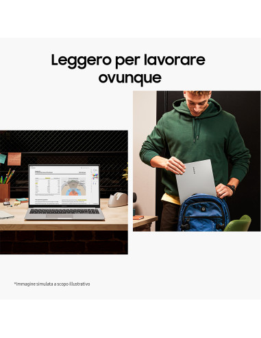 Samsung Galaxy Book3 15.6" Laptop i7 16GB 512GB Windows 11 Pro Silver