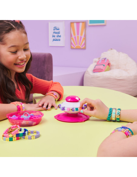 Cool Maker , Macchina Crea Braccialetti, con 170 Perline alla Moda e 20 Elastici, Crea fino a 10 Braccialetti. Giochi per Bambin