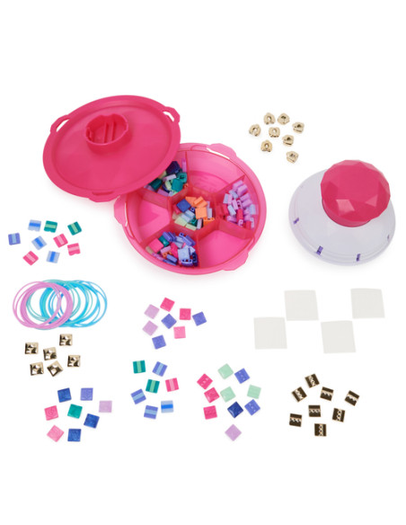 Cool Maker , Macchina Crea Braccialetti, con 170 Perline alla Moda e 20 Elastici, Crea fino a 10 Braccialetti. Giochi per Bambin