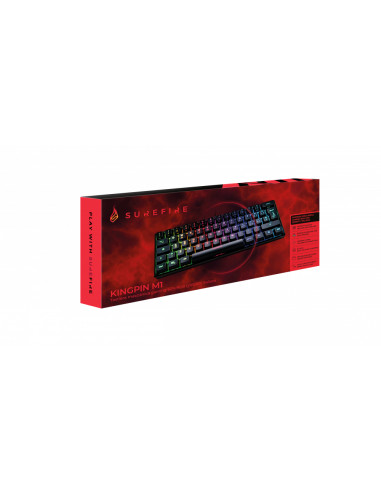 Verbatim KingPin M1 tastiera Gaming USB QWERTY Italiano Nero