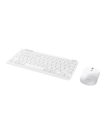 Trust Lyra tastiera Mouse incluso Universale RF senza fili + Bluetooth QWERTY Italiano Bianco