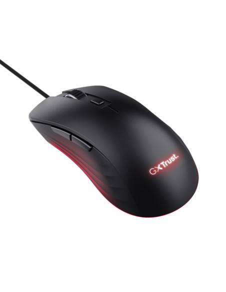 Trust GXT924 YBAR+ mouse Gaming Mano destra USB tipo A Ottico 25600 DPI