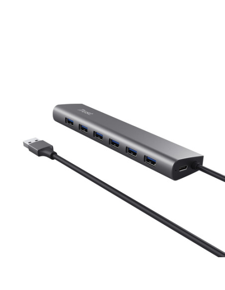 Trust Halyx USB 3.2 Gen 1 (3.1 Gen 1) Type-A 5000 Mbit/s Argento